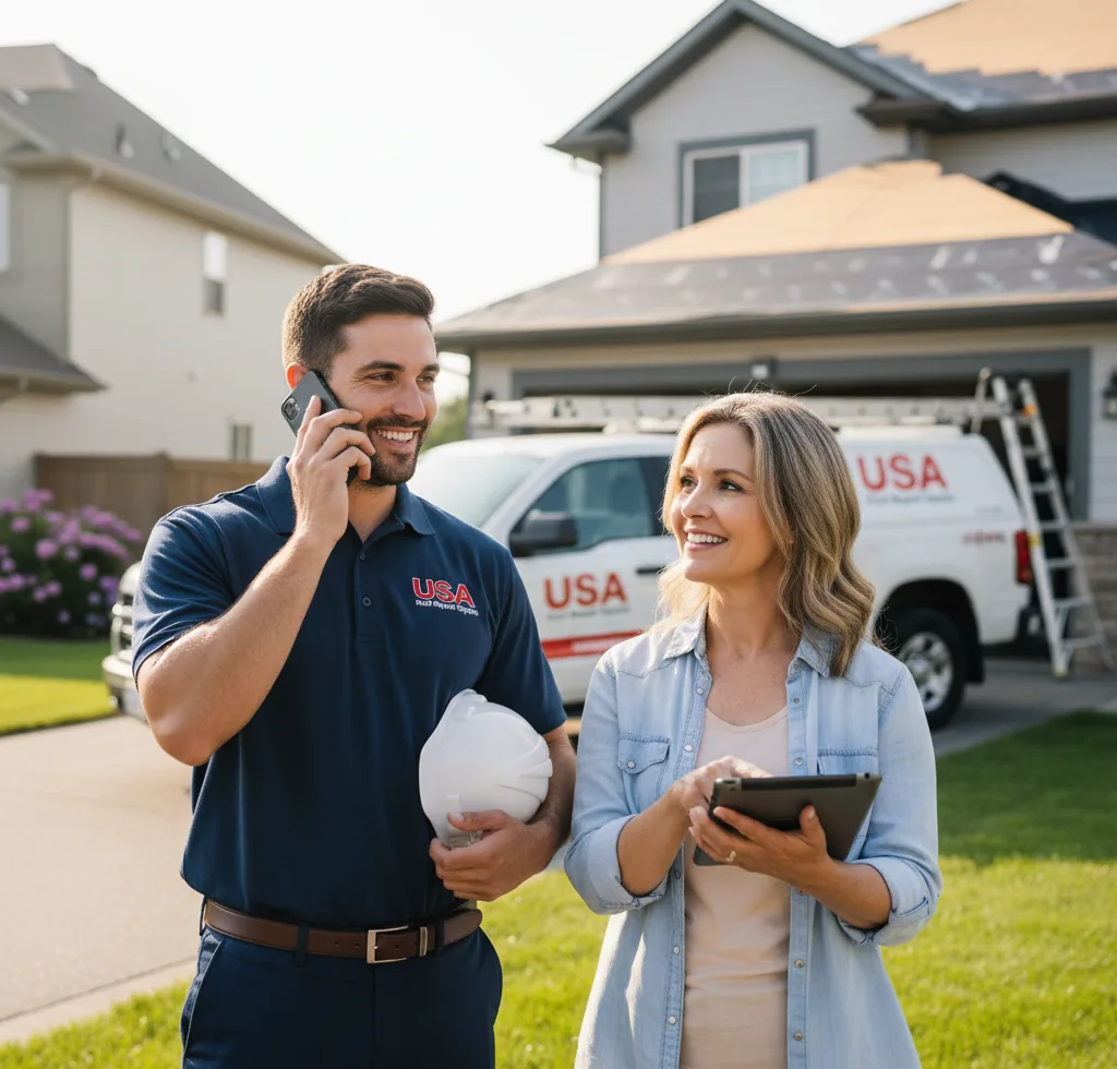 USA Roof Repair Experts customer support in Pegram